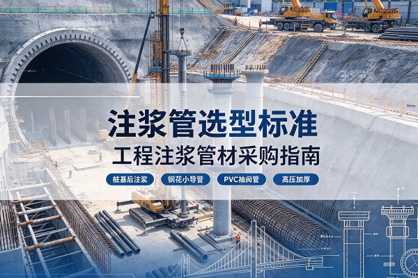 北塔注浆管选型标准