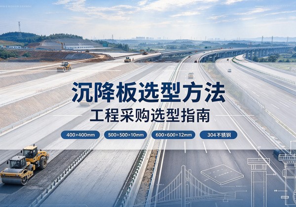 北塔沉降板选择方法