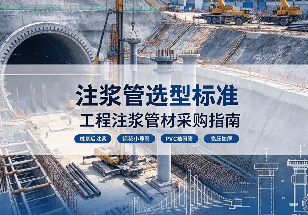 北塔注浆管选型标准